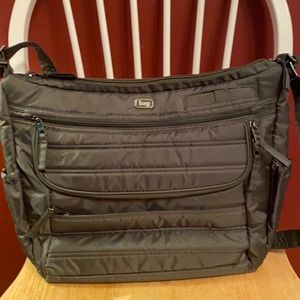 Lug Hula Hoop Diaper Tote in Olive